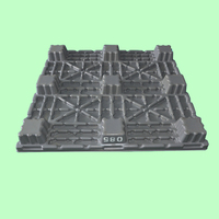 Plateau thermoformé ESD OEM, plateau antistatique pour composants électroniques, noir, thermoformé sous vide