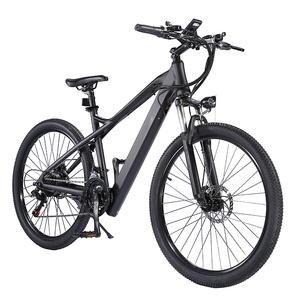 Entrepôt Européen 48V 350 Watt Noir E Vélo Cadre en Alliage Batterie 7.5Ah Couleur Noire Double Suspension Vélo Électrique avec Siège - Product Image 3