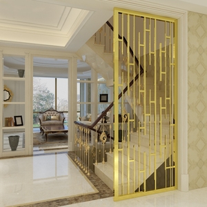 Chất Lượng Cao Tùy Chỉnh Gương Phòng Khách Divider Kim Loại Trang Trí Phòng Phân Vùng Màn Hình - Product Image 4
