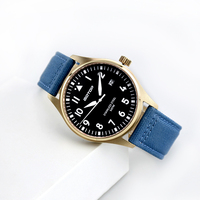 Montres de créateur de style militaire vert armée, mouvement à quartz japonais Miyota 2315, étanches, pour homme