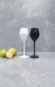 Verre à vin rouge personnalisé avec logo, verre à champagne en acrylique, gobelet en plastique réutilisable, flûtes à champagne en plastique - Product Image 2