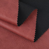 Rouleau de cuir synthétique PU bon marché populaire vente en gros cuir imprimé personnalisé tissu polyester design imperméable