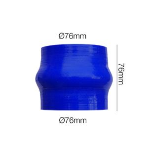 Connecteurs automobiles Blue Manitor, diamètre intérieur de 76 mm, manchon à soufflet de 76 mm - Product Image 1