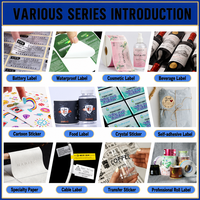 Impression Parfum Parfum Bouteille Étiquettes Reed Diffuseur Cosmétiques Kraft Papier Huile Essentielle Autocollants