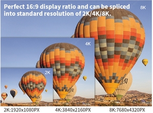 Pantalla LED con Tecnología COB Avanzada, Paso de Píxeles Fino P0.6 P0.78 P0.9, Servicio Frontal, Video Wall Interior para Transmisión 4K 8K - Product Image 4