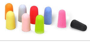 Bouchons d'oreilles anti-bruit personnalisables en mousse PU pour hôtels d'affaires, cadeau promotionnel, réutilisables, confortables et doux pour dormir - Product Image 5