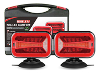 Lampu Kombinasi Belakang Nirkabel LED Efisiensi Cahaya Tinggi untuk Truk, Trailer & Van Premium, dengan Fungsi Rem dan Sein