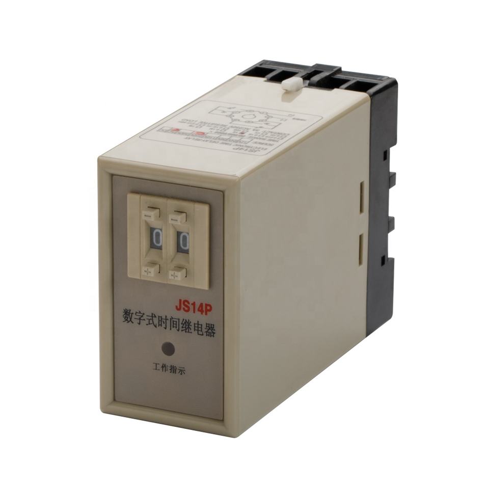 For Meishuo JS14P Digital Time Relay AC 50Hz 24V/36V High Power Miniature Sealed Electronic Relay