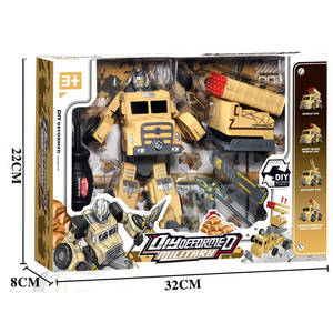 <span class=keywords><strong>Camion</strong></span> jouet démontable 2024, <span class=keywords><strong>camion</strong></span> d'ingénierie déformé, <span class=keywords><strong>robot</strong></span> transformé 2 en 1 - Product Image 6