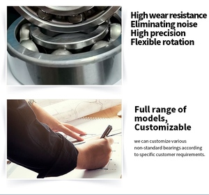 Cuscinetti a Sfere a Contatto Angolare a Fila Singola 2rs WG9003327018 Sinotruk Shandeka C7H, Ingranaggio Elicoidale Idrodinamico Ritardato di Precisione P0 - Product Image 5