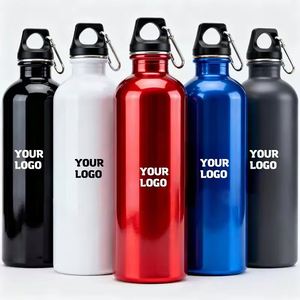Bouteille d'eau en aluminium personnalisée pour le sport en plein air, écologique, en métal, avec logo imprimé, cadeau promotionnel - Product Image 3