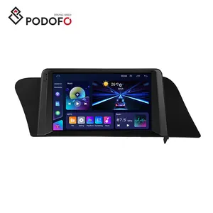Podofo Radio Android 8 Core Autoradio 9 inci 4 + 64GB untuk Lexus RX270 RX350 2009-2015 Drive tangan kiri/WiFi/4G/BT/GPS