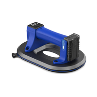 Ventouse de levage à aspiration alimentée par batterie avec écran numérique et plateau de 245 mm x 165 mm pour verre, miroirs et carreaux