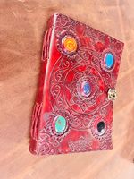 Meilleure qualité Vintage Journal relié imprimé en cuir pur A4/A5/A6 100 Pages intérieures cahier de papier vierge de qualité