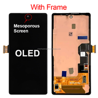 Écran tactile OLED Pixel 6a pour téléphone portable, assemblage complet du panneau d'affichage, remplacement de l'écran 6,1 pouces avec cadre, garantie Google 1 an