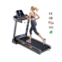 Nouveau tapis roulant commercial de luxe Home Gym Running Machine tapis roulant à écran LCD tapis roulant électrique