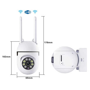 1080P 迷你户外无线 WiFi 云台摄像机 360 度球形 IP 家庭监控云运动检测 2MP 报警镜头 - Product Image 5