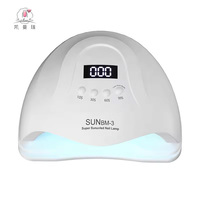 Promotion : Lampe UV LED SUN BM-3 120W pour Ongles, 36 LED, Séchoir Professionnel pour Manucure et Gel, Idéal pour Salons de Beauté