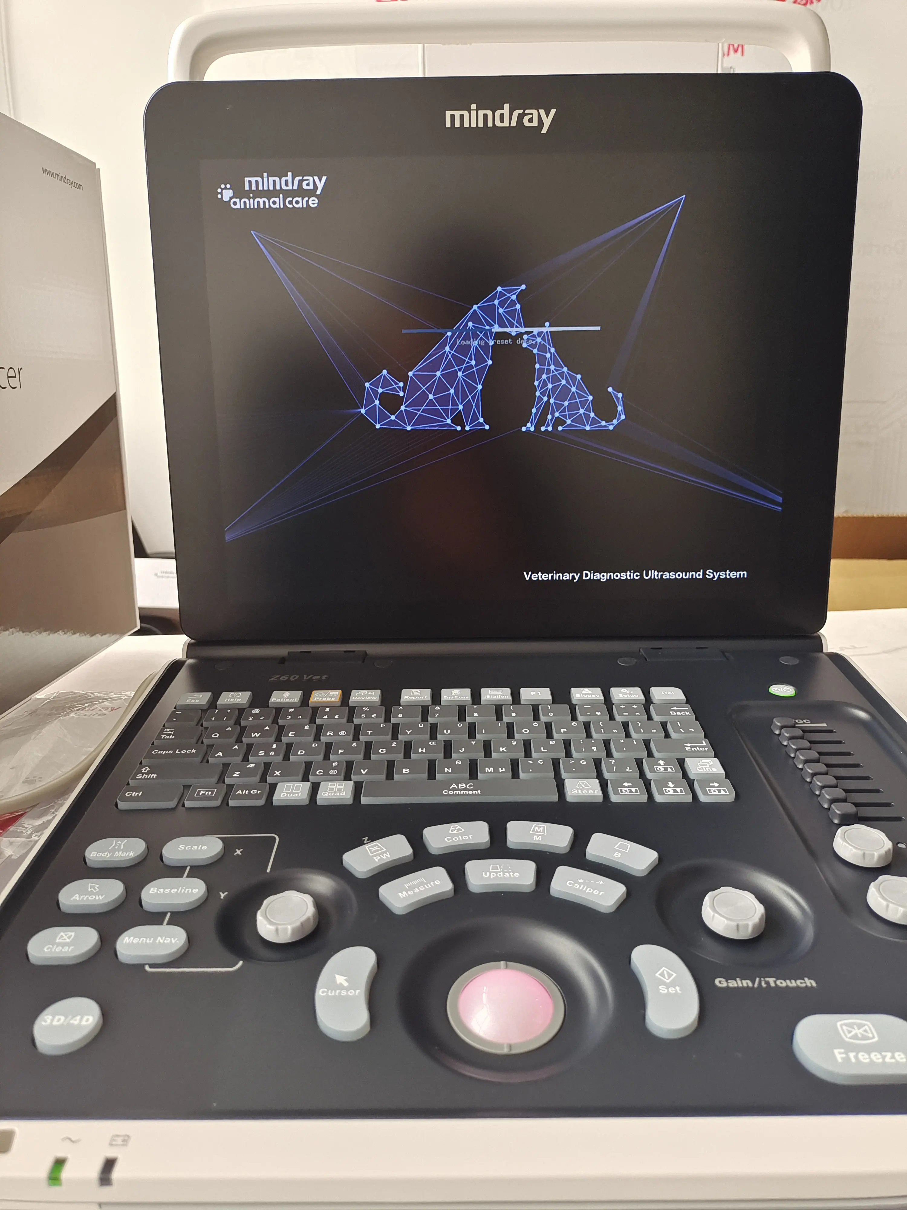Mindray Z60 Vet Ultrasound Veterinary Color Doppler Machine Ultrasonic Diagnostic Imaging System