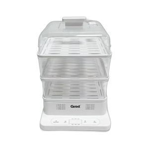 Cuiseur vapeur électrique Getet 24L à trois niveaux multifonctionnel pour la maison avec chauffage à 360 degrés - Product Image 6