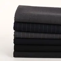 Polyester Cashmere Worsted Wool Suiting Fabric for Men and Ladies Suit