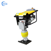 Compacteur à piston diesel robuste pour chantier de construction