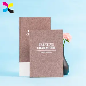 Cuaderno de alta calidad para mujeres, libreta de lino con impresión de oración, OEM, diario de embarazo