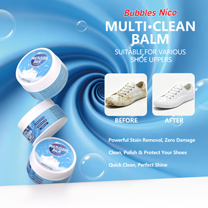Crema Limpiadora de Zapatos Blanca Bubbles <span class=keywords><strong>Nico</strong></span> OEM, Elimina Manchas y Amarilleamiento, Fórmula Suave, para Cuero, Lona y Malla, con Logotipo Personalizado y Marca Privada - Product Image 6