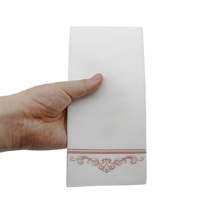 Serviettes en papier personnalisées Airlaid <span class=keywords><strong>de</strong></span> dîner imprimées jetables Offre Spéciale avec pâte <span class=keywords><strong>de</strong></span> bois vierge personnalisée <span class=keywords><strong>de</strong></span> logo personnalisé - Product Image 4