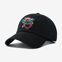 Casquette de baseball camouflage personnalisée avec logo, style vintage, calotte souple, non structurée, type « Dad Hat », vente en gros d'usine, faible MOQ, casquettes brodées personnalisées