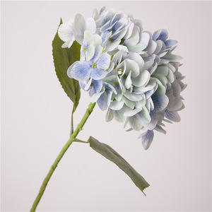 <span class=keywords><strong>Meetyou</strong></span> Modèle 100 Fleur artificielle en soie Hortensia Corail Magique à toucher réel, Décoration douce nordique pour la maison et l'hôtel, Mariage, Bonsaï - Product Image 4