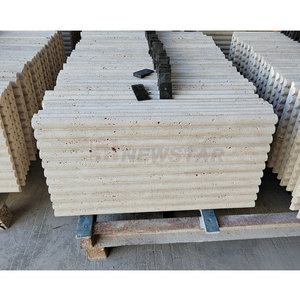 Romano Gạch Travertine <span class=keywords><strong>Dubai</strong></span> Cắt Theo Kích Cỡ Màu Be Gạch Lát Tường Có Gân Sàn Ngoài Trời - Product Image 3