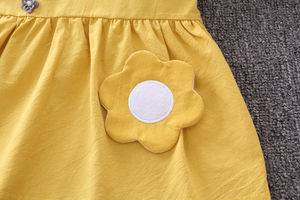 Vêtements pour enfants, dernières tendances en matière de vêtements pour bébés, robes pour petites filles, ensembles de robes pour filles avec décorations florales - Product Image 4