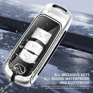 Funda Protectora Universal de Aleación de Zinc y Cuero para Llaves de Coche con Logotipo, Compatible con Modelos Mazda, Accesorios para Llaveros - Product Image 5
