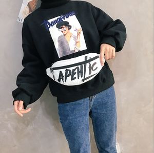 新作ファッションブランドレディースチェストバッグトレンドクロスボディバッグオートバイ韓国カジュアルスモールウエストパックバッグ - Product Image 4