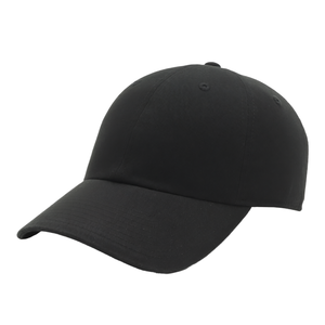 Casquette de baseball unisexe en toile de coton à 6 panneaux, toutes saisons, avec fermeture auto-agrippante, style formel et sportif, vente en gros - Product Image 1