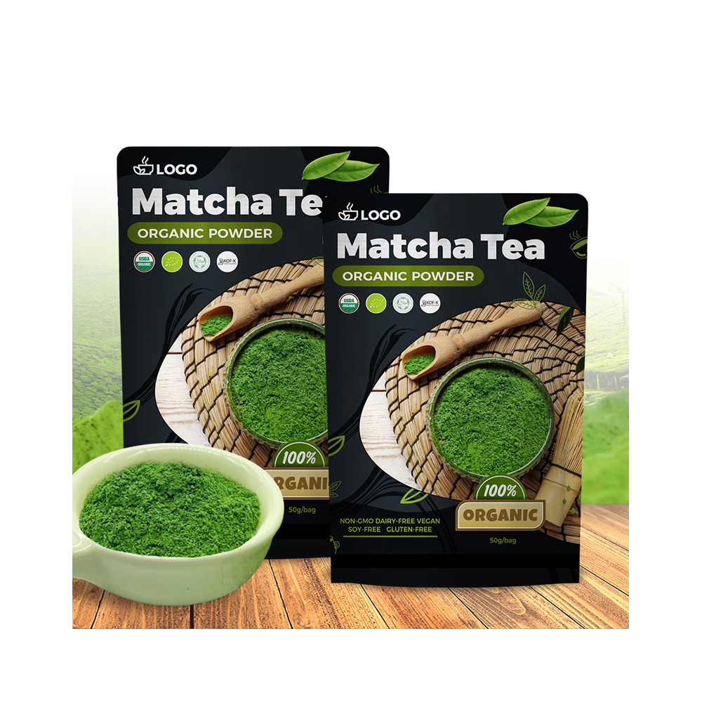 Factory Price Hot Sale Customized 100% Pure Organic Matcha Ceremonial Premium Green Tea Powder Matcha