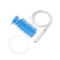 Panjang kustom PLC Splitter tipe Mini grosir | 1x8 SC UPC 1.5M