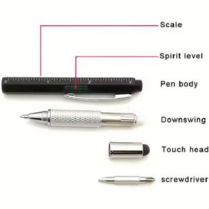Promotional <b>Personalized</b> Multifunction Ballpoint Pens for Wholesale Business Custom Logo Gifts - Product Image 3