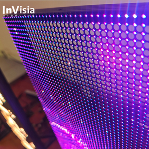 InVisia 90% transparent, pas de pixel de 3,91/6,25 mm, taux de rafraîchissement élevé, luminosité 2500-5000 cd/<span class=keywords><strong>m</strong></span>², affichage numérique holographique sur pied pour intérieur - Product Image 3