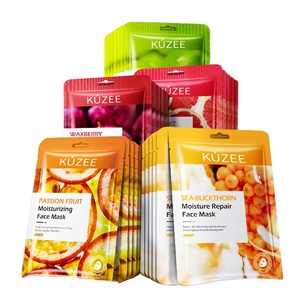 Soin de la peau <span class=keywords><strong>bio</strong></span> personnalisé Spa <span class=keywords><strong>hydratant</strong></span> éclaircissant réparation apaisant <span class=keywords><strong>masque</strong></span> en feuille de <span class=keywords><strong>visage</strong></span> aux fruits - Product Image 1