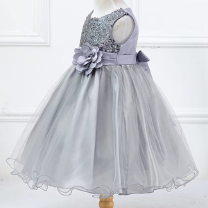 <span class=keywords><strong>Robe</strong></span> fantaisie d'été pour petite fille <span class=keywords><strong>Robe</strong></span> de princesse à paillettes pour fête d'enfant Robes en tulle pour un an Vêtements pour bébé fille pour enfants - Product Image 2