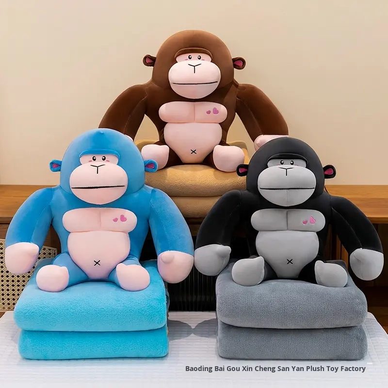 Monkey King Plush Toy Soft PP Cotton Stuffed Animal