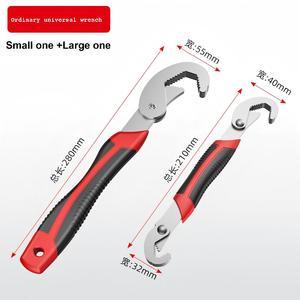 Bán nóng thép carbon cao mở lớn 6-32mm Số liệu có thể điều chỉnh cờ lê hai đầu ratcheting tay cầm chống trượt tự làm - Product Image 3