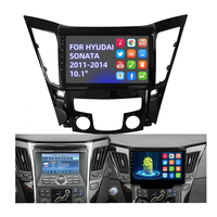 Écran tactile pour Hyundai Sonata 2013~15 10 pouces Android Lecteur multimédia de voiture GPS Navigation 9 pouces Lecteur DVD Audio Radio Stéréo Vidéo