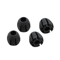 Aootop-embout pour oreilles en Silicone souple, 27 ans, OEM, personnalisé, créateur, personnalisé, en caoutchouc, dôme ouvert, tube fin pour aide auditive