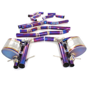 Sistema de <span class=keywords><strong>escape</strong></span> Catback para mercedes-benz C63/c63s <span class=keywords><strong>Amg</strong></span> W205 4,0 T 2015-2020 silenciador de tubo de <span class=keywords><strong>Escape</strong></span> de titanio - Product Image 2