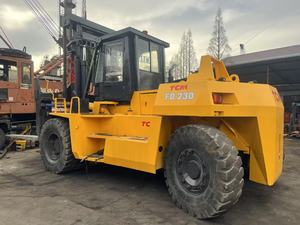 TCM <b>Used</b> 20 Ton Diesel Forklift Truck Heavy Duty Warehouse Lifting Equipment 1200mm Fork Length 1 Year Warranty Seated Operation - Product Image 5