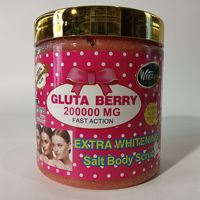 Gommage au curcuma le plus vendu pour le visage et le corps - Nettoyage en profondeur avec exfoliation et vitamine C pour éclaircir la peau - 780g