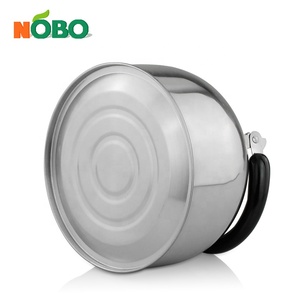 3 Liter Flat Base Stainless Steel Fast Heating Boiler Whistle <strong>Camping</strong> <strong>Kettle</strong> with Bakelite Handle - Product Image 4
